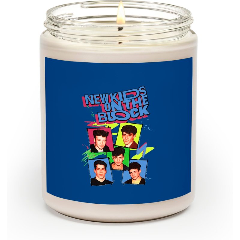New Kids On The Block Vintage Pink Scented Candles — Scented Candles