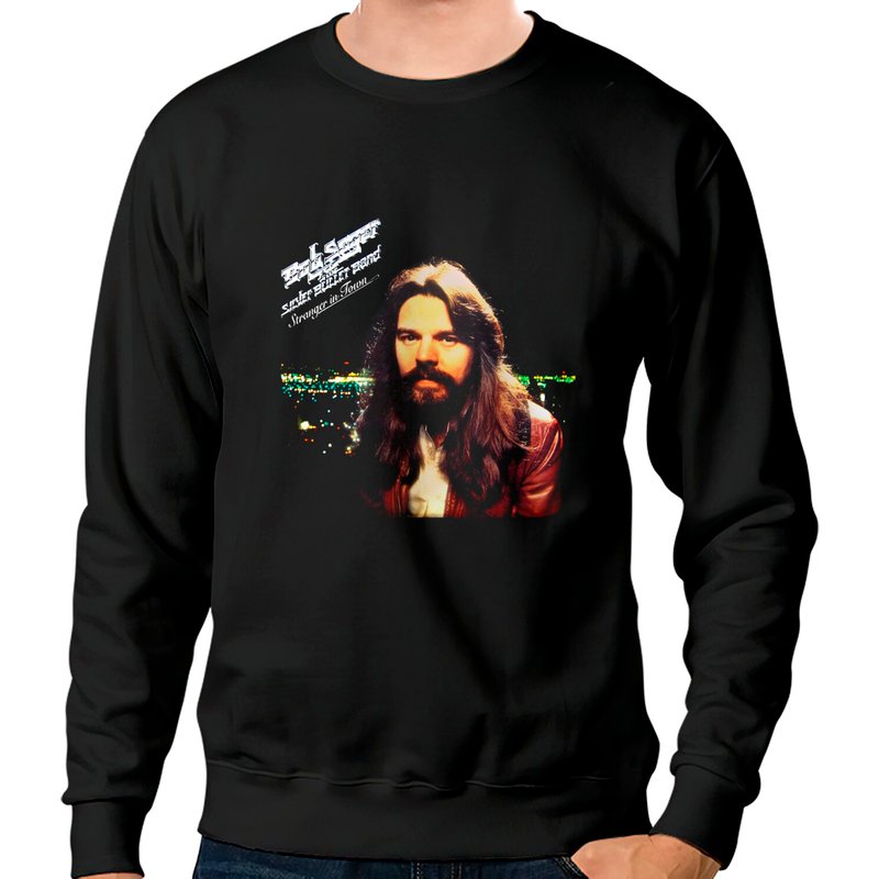 Bob Seger Sweatshirt Unisexe Noir — Sweats à capuche pour hommes