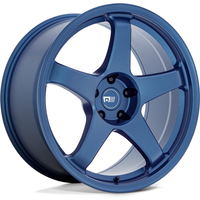 Motegi Racing MR151 CS5 Metallic Blue Wheels - 18x8.5 - 5x114.3 — Wheels & Rims