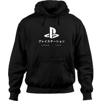 Hoodies Unisex Noirs Playstation — Sweats à capuche pour hommes