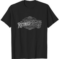 T-shirt Vintage Retraité 2022 Plus Mon Problème