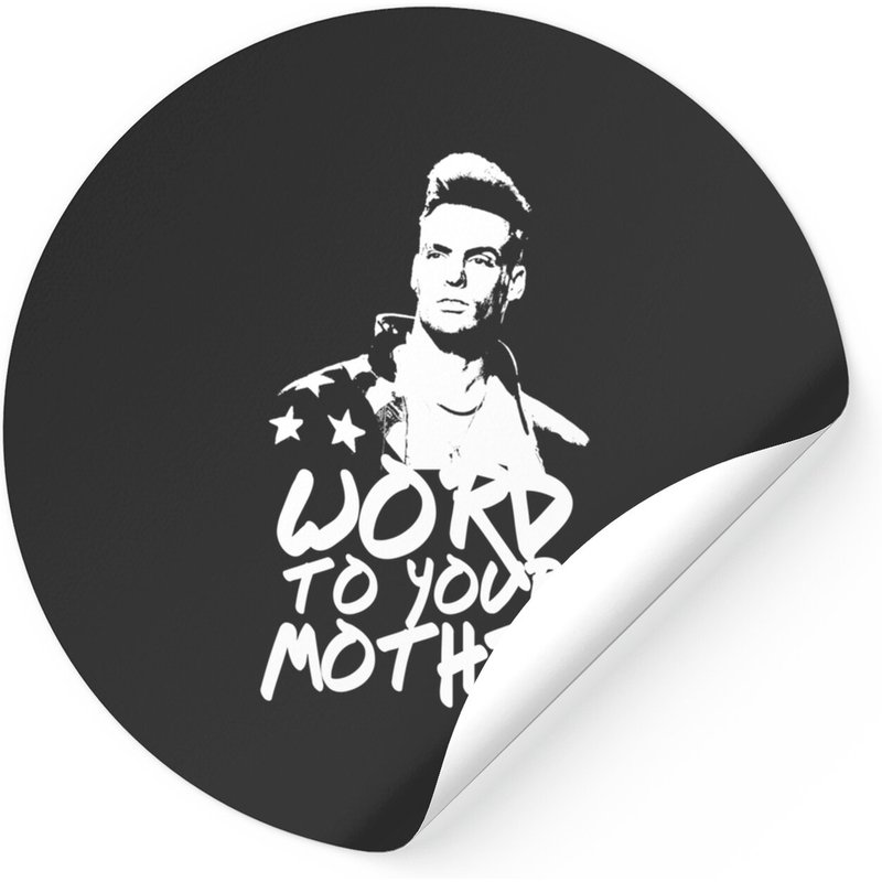 Vanilla Ice Stickers for Black Theme — Stickers & Decals
