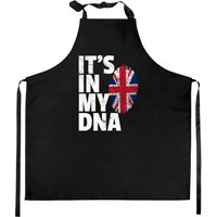 IT'S IN MY DNA British Flag Kitchen Apron — Kitchen Aprons