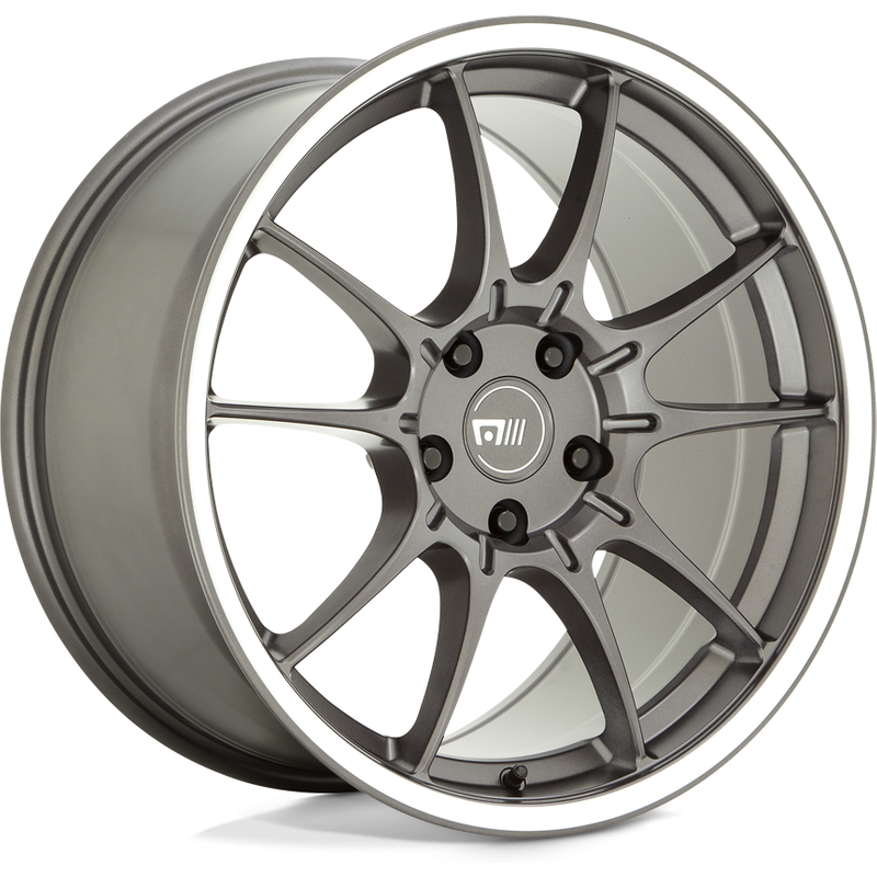 Motegi Racing MR152 SS5 Machined Gunmetal Wheels - 17x8 - 4x108 — Wheels & Rims