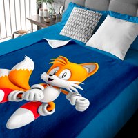 Tails The Fox Pose Baby Blanket — Baby Blankets