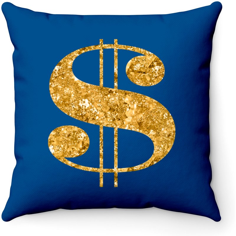 Coussins Décoratifs $ Signe Dollar pour Housse Seulement — Coussins décoratifs