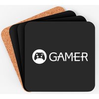 Sous-verres Gamer - Xbox avec fond en liège