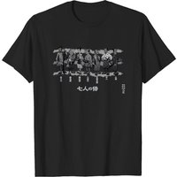 Seven Samurai T-Shirt for Men in Black