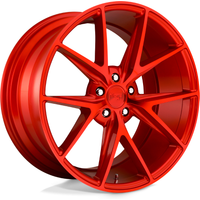 Roues Niche M186 Misano Rouge 18x8 - Motif de Boulon 5x114.3 — Roues et jantes