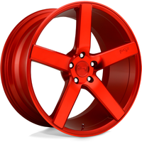 Roues Niche M187 Milan Rouge - 20x10.5 - Motif de boulon 5x120 — Roues et jantes