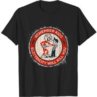 Vintage Electricity Will Kill You Men's T-Shirt