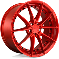 Roues Niche M213 Sector Rouge - 20x10.5 - Motif de boulon 5x114.3 — Roues et jantes