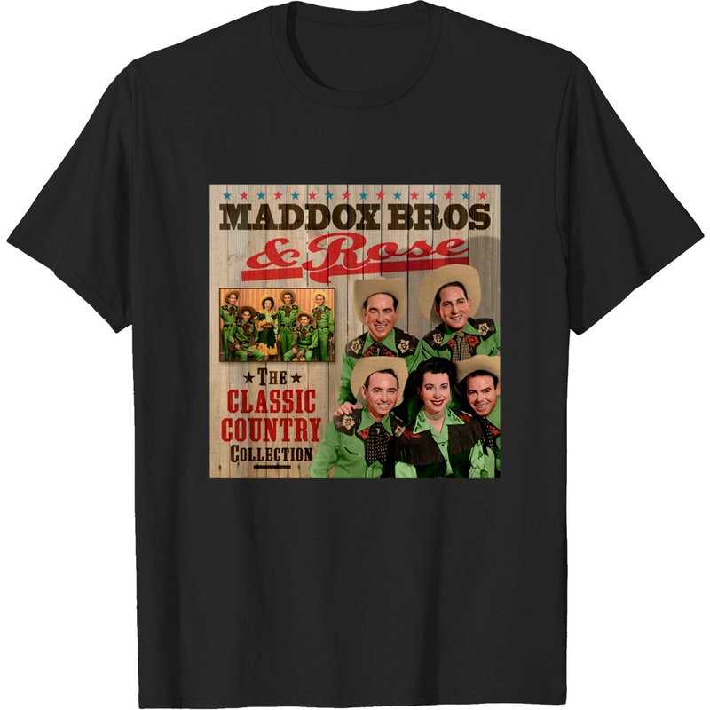 T-shirt pour hommes The Maddox Brothers & Rose Collection Country Classique — T-shirts pour hommes