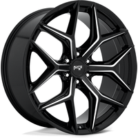 Niche M232 Vice SUV Gloss Black Milled 24x10 Rims 6x139.7 — Wheels & Rims