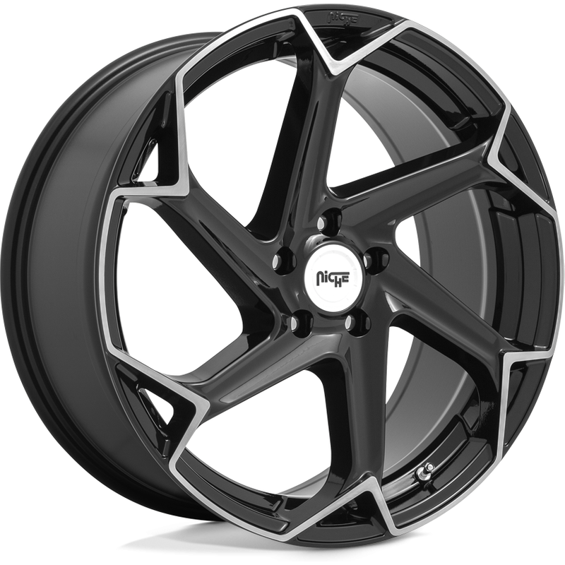 Niche M255 Flash Black Brushed Wheels - 20x10.5 - 5x120 Bolt Pattern — Wheels & Rims