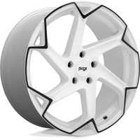 Jantes Niche M257 Flash Blanc Brillant avec Noir 20x10.5 5x120