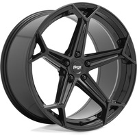 Roues Niche N258 Arrow Noir Brillant - 20x10.5 - 5x120 - 35 Offset