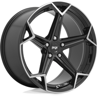 Roues Niche N259 Arrow Noir Brossé - 20x10.5 - 5x120 - 35 Offset