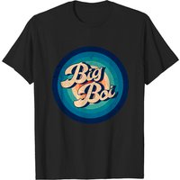 Big Boi - T-shirt Vintage Circle pour hommes - Noir