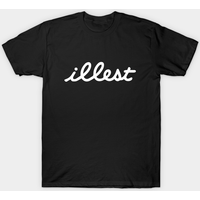 T-shirt Noir pour Hommes Illest