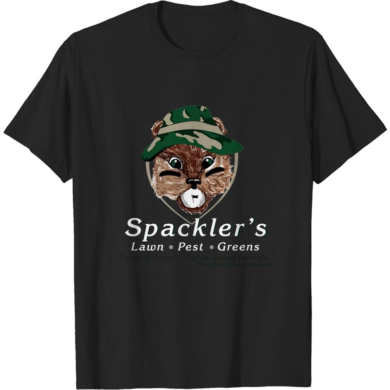 Spackler's Lawn, Pest, & Greens - Caddyshack Men's T-Shirt — Mens T Shirts