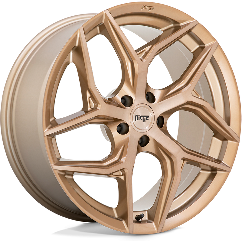 Niche M267 Torsion Bronze Wheels - 20x10.5 - 5x120 Bolt Pattern — Wheels & Rims