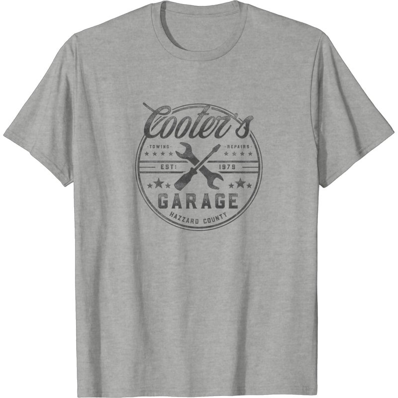 T-shirt pour hommes Cooters Garage en bleu royal