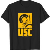 T-shirt Vintage USC Trojan 'USC' Text pour hommes