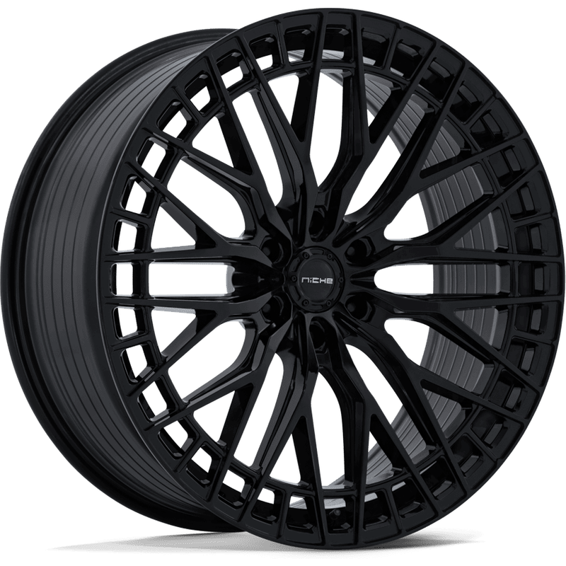 Niche NC288 Genoa Gloss Black Wheels - 22x10 - 6x139.7 Bolt Pattern — Wheels & Rims