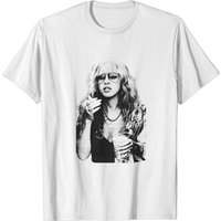T-shirt pour hommes Stevie Nicks au style halftone vintage
