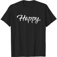 T-shirt pour hommes Happy. en noir — T-shirts pour hommes