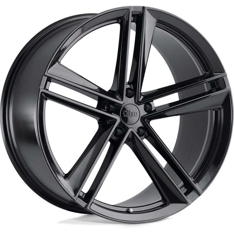 Roues Ohm Lightning Noir Brillant - 18x8.5 - 5x114.3 - 30 Offset — Roues et jantes