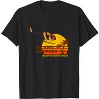 T-shirt Noir pour Hommes Island Hoppers
