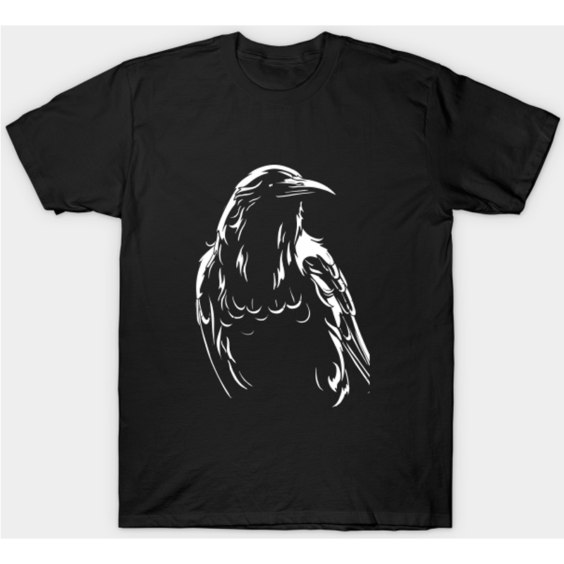 T-shirt pour hommes Raven en ardoise — T-shirts pour hommes