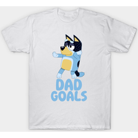 T-shirt Dad Goals Bluey pour hommes — T-shirts pour hommes