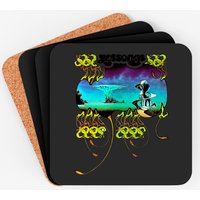 Sous-verres Yes avec fond en liège, sous-verres photo personnalisés