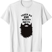 T-shirt pour hommes Touch My Beard And Tell Me I'm Pretty — T-shirts pour hommes