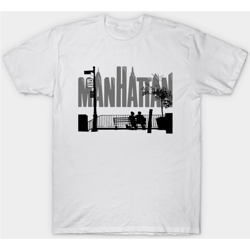 T-shirt pour hommes Manhattan en bleu royal — T-shirts pour hommes