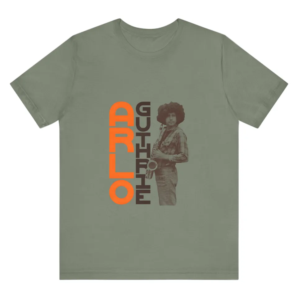 Arlo Guthrie On The Sax Men's T-Shirt — Mens T Shirts