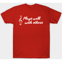 T-shirt pour hommes Plays Well With Others — T-shirts pour hommes