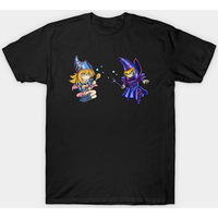 Chibi Magicians T-shirt Fille Magicienne Sombre pour Hommes