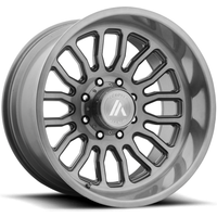 Roues Asanti Off Road AB815 Workhorse Titanium Brossé - 20x10 — Roues et jantes