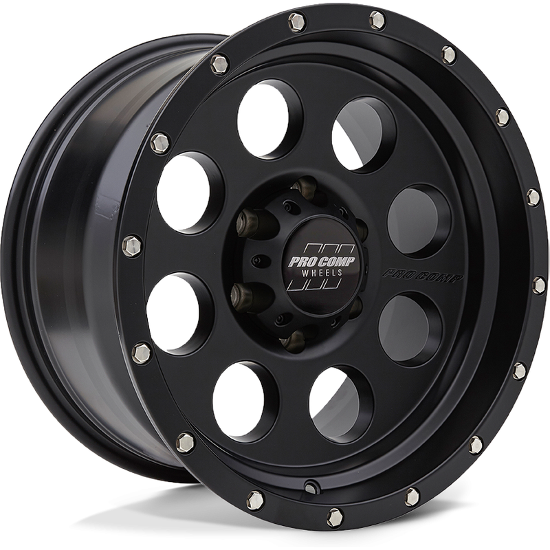 Pro Comp PA45 Proxy Satin Noir Jantes 17x9 5x139.7 -6 Offset — Roues et jantes