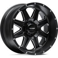 Roues Pro Comp PA63 Recon Noir Milled - 20x10 - 5x139.7 -18 Offset — Roues et jantes