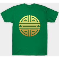 Chinese Longevity Symbol 2 - Shou T-Shirt for Men - Black — Mens T Shirts