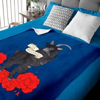 Black Phillip Live Deliciously Baby Blanket — Baby Blankets