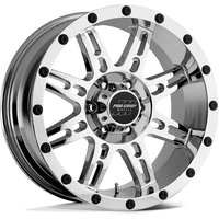 Roues Pro Comp PA031 Stryker Chrome - 20x9 - Motif de boulonnage 6x135 — Roues et jantes