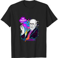 T-shirt pour hommes Yo Mama Freud en noir