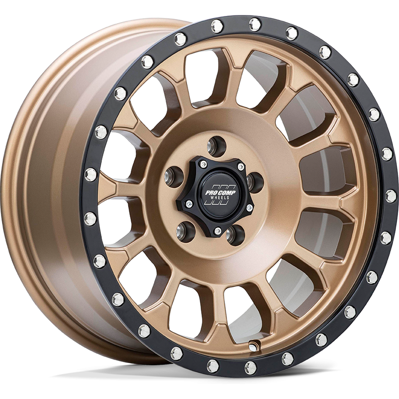 Pro Comp PA34 Rockwell Bronze Wheels - 17x8.5 - 6x135 Bolt Pattern — Wheels & Rims
