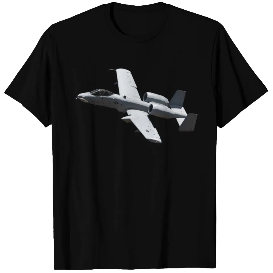 A-10 Thunderbolt II Warthog Airplane T-Shirt for Men — Mens T Shirts